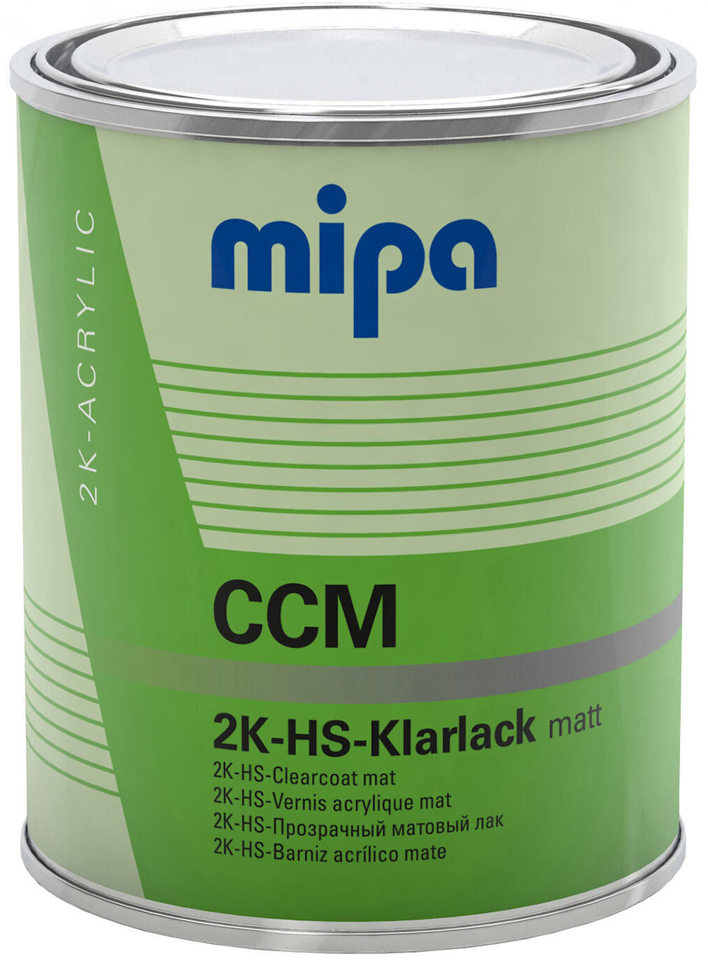 MIPA DS.2K-HS Pintura transparente Matt Pintura transparente 1L