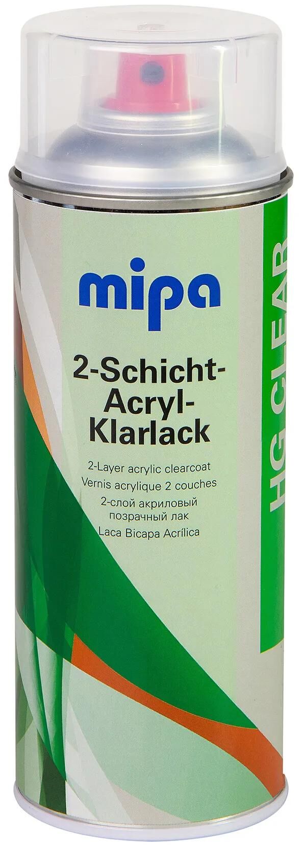 MIPA a 2 coat acrilico Cleant cust da 400 ml lattina spray