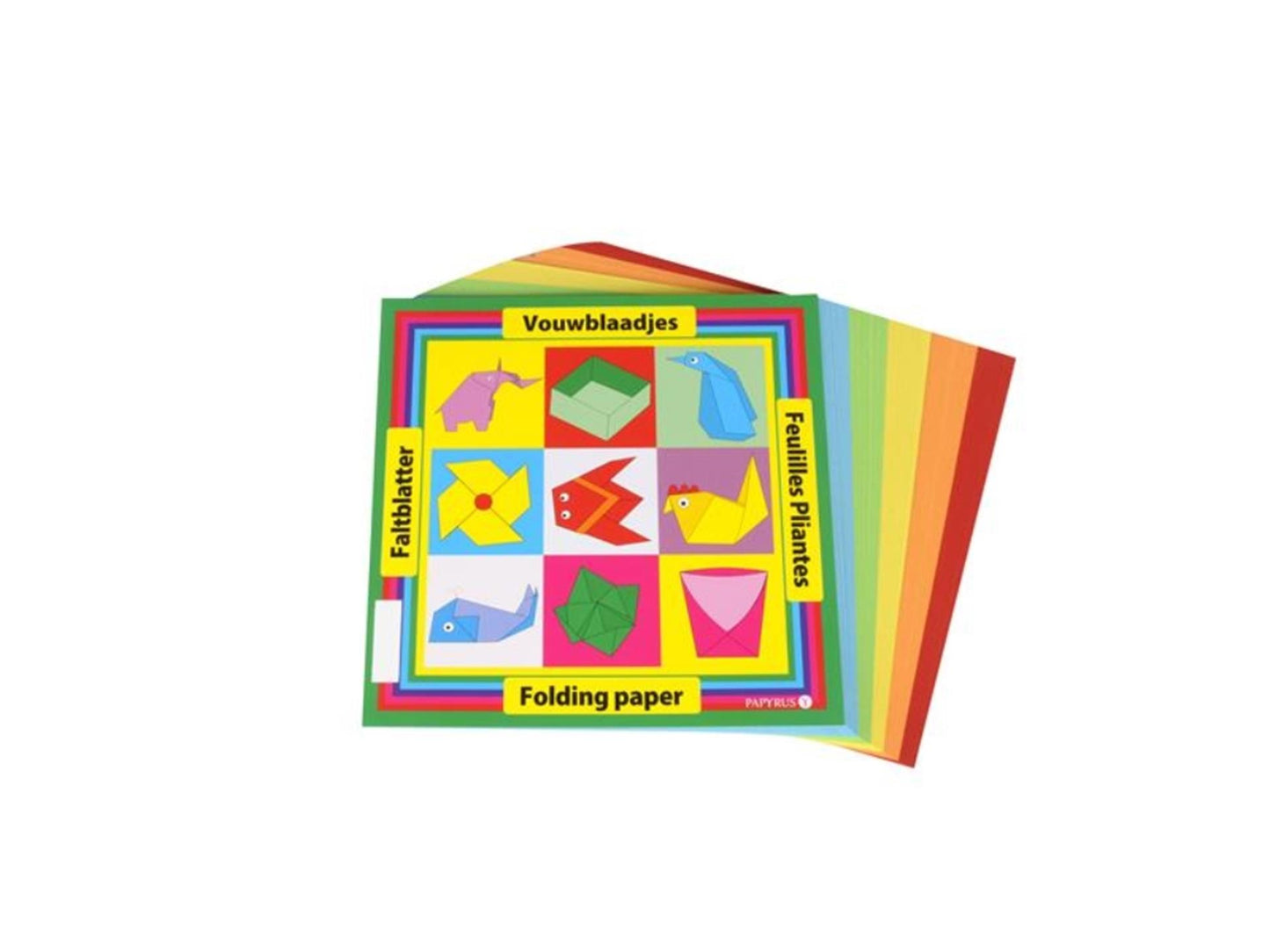 Paginas plegables 12x12cm 90 hojas