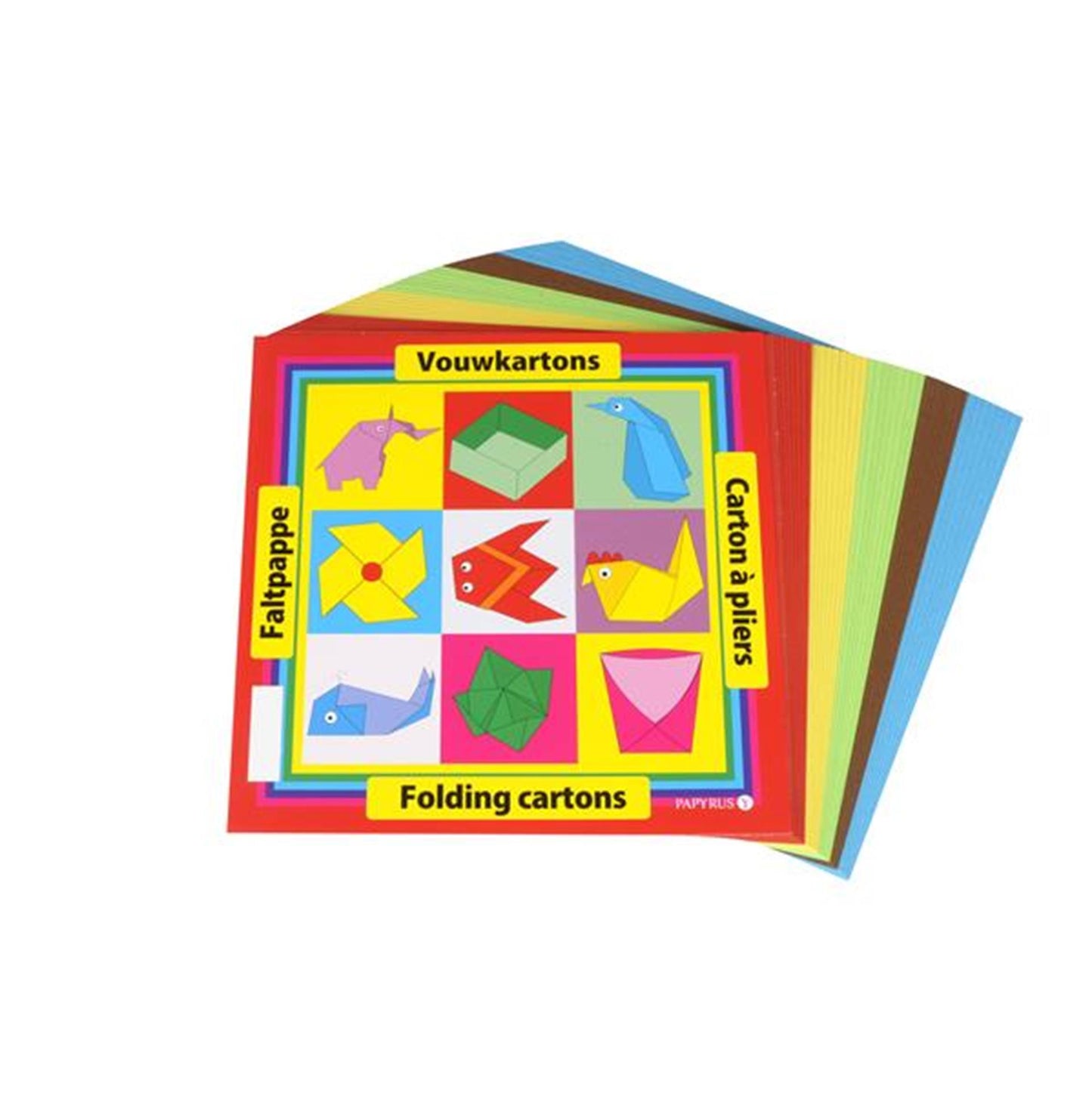 Scatole pieghevoli 20x20cm 40 fogli