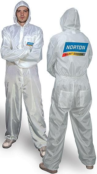 Norton lackieroverall paint suit size xl 8976