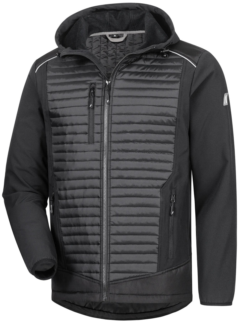 Nitras safety softshell jacket gr. l motion tex plus black