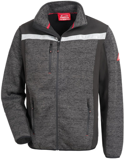 Nitras Safety Knited Softshell Chaqueta. Motion Tex Plus Black