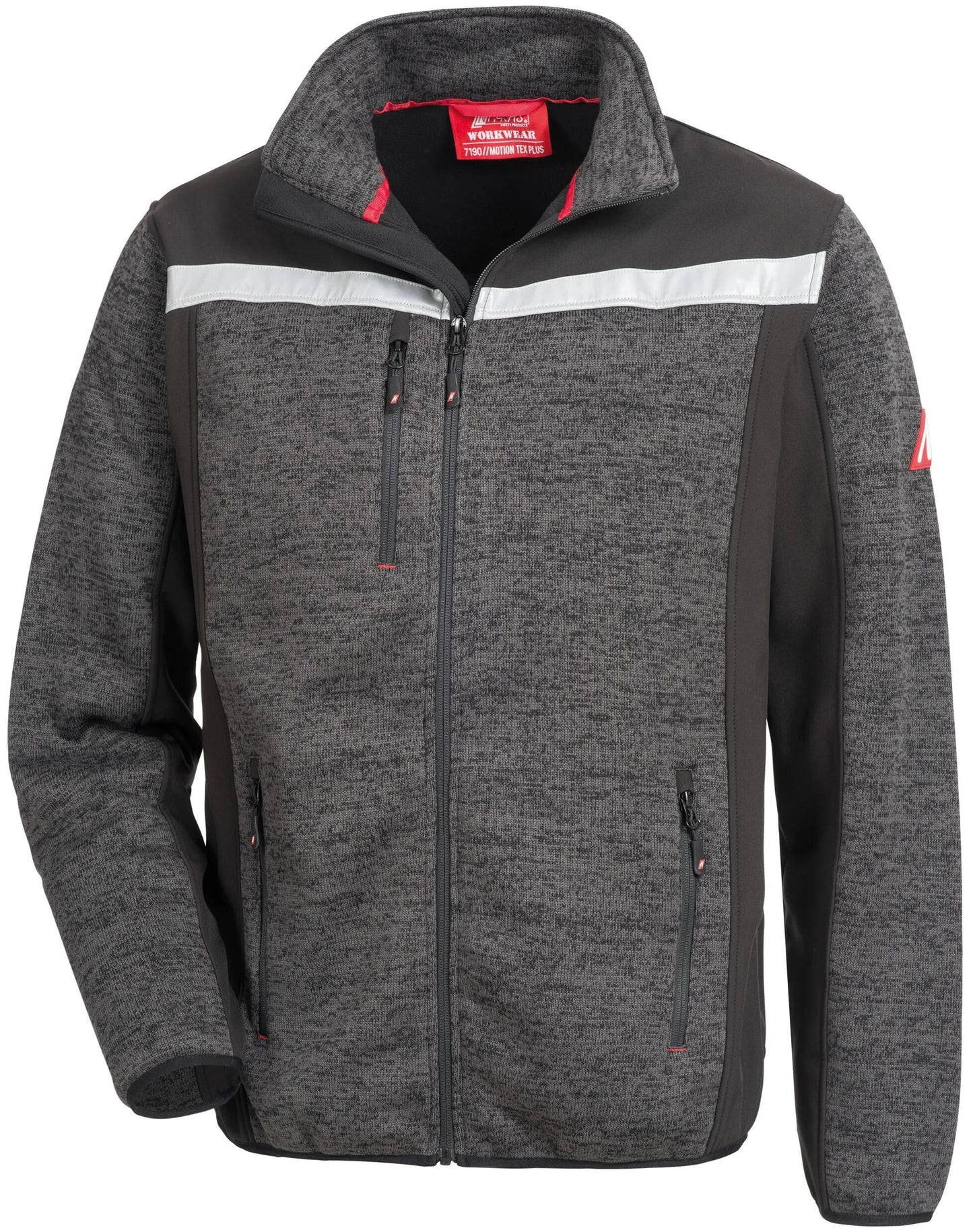 Nitras Safety Knited Softshell Chaqueta. Motion Tex Plus Black