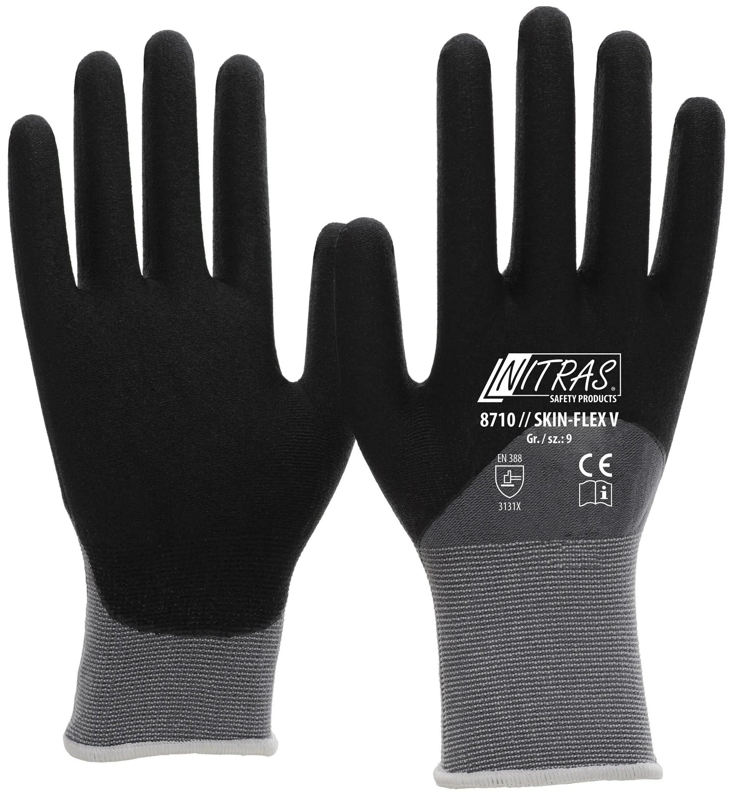Nitras Safety Glove Dimensioni 7 Flex Skin V V
