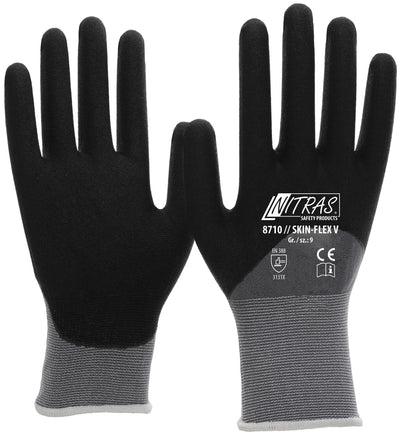 Nitras Safety Glove Size 10 Skin Flex V