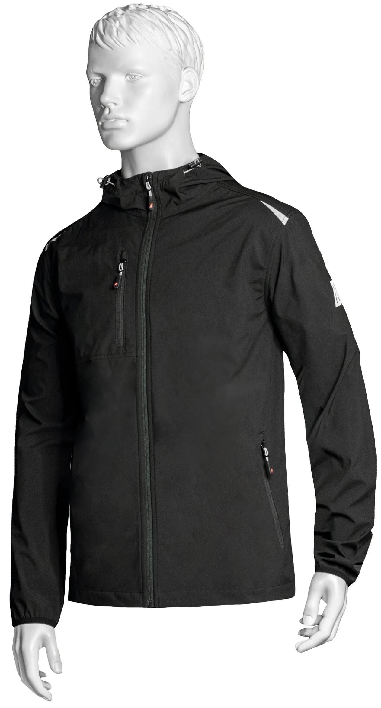 Nitras safety windbreakerjack motion tex light jacket black gr.l motion tex light