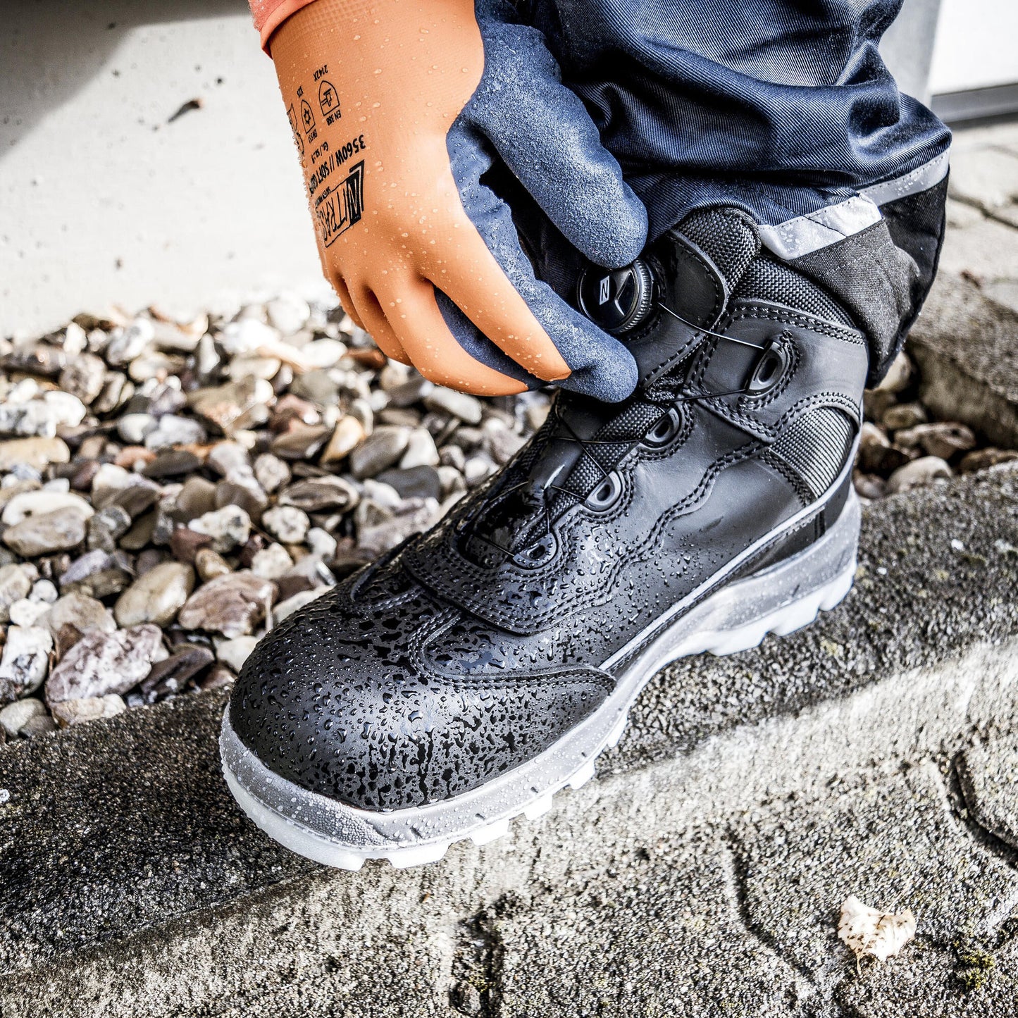Stivali di sicurezza della sicurezza nitras Gr. 41 Sport Step Mid Fit