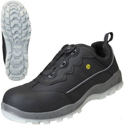 Nitras safety halbschuh sport step fit safety shoes gr. 44 sport step fit