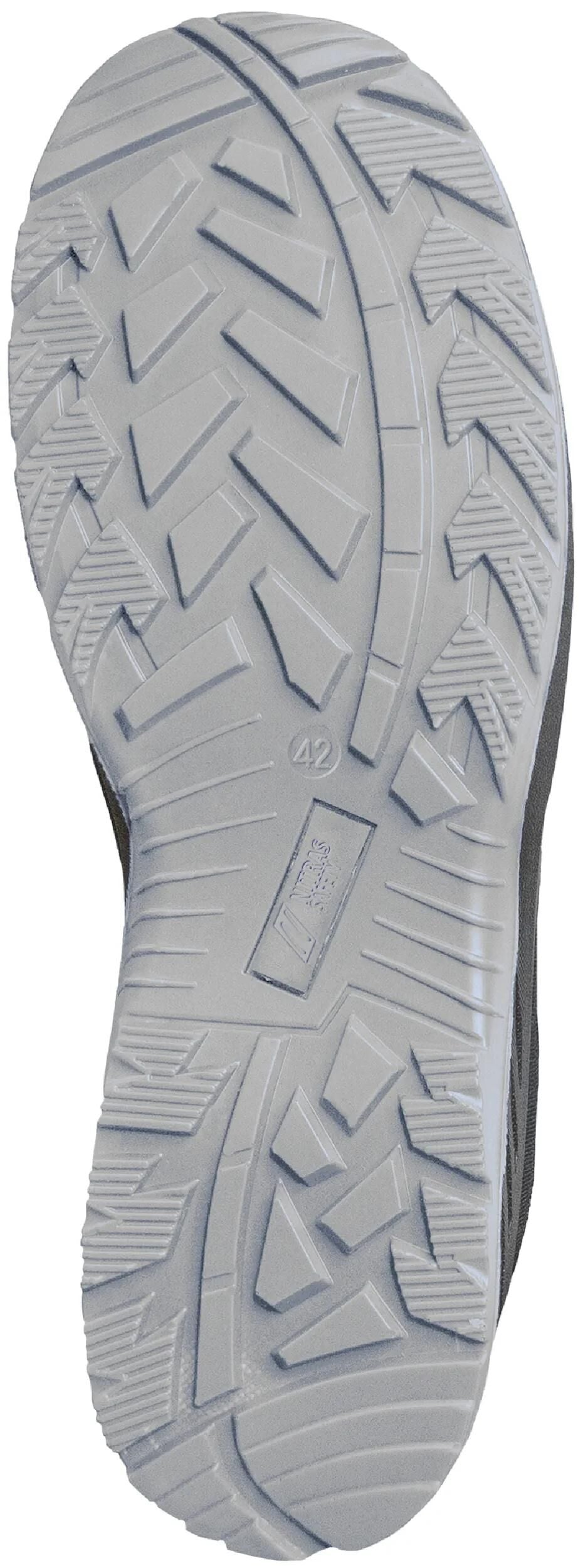 Stivali di sicurezza della sicurezza nitras Gr. 41 Solid Step Mid Grey