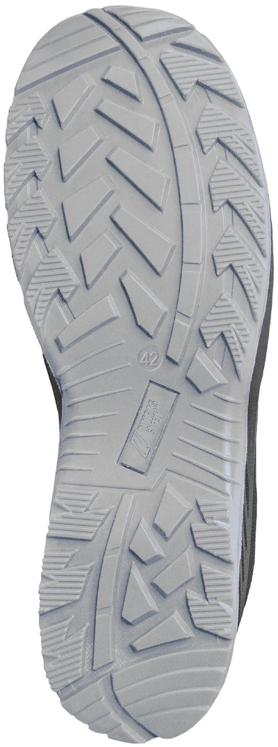 Stivali di sicurezza della sicurezza nitras Gr. 44 Solid Step Mid Grey