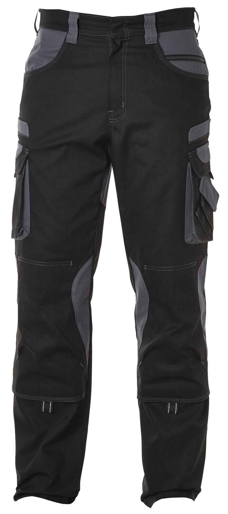 Pionier workwear broek met tailleband tools trousers tools size 62 pioneer black grey