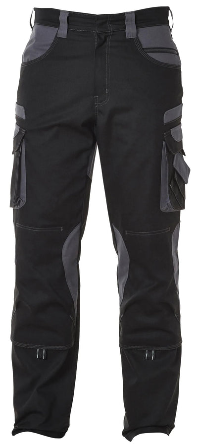 Pionier workwear broek met tailleband tools trousers tools size 62 pioneer black grey