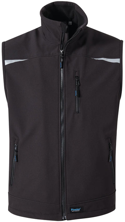 Pionier Workwear Softshell Vest Gr. M pionero negro