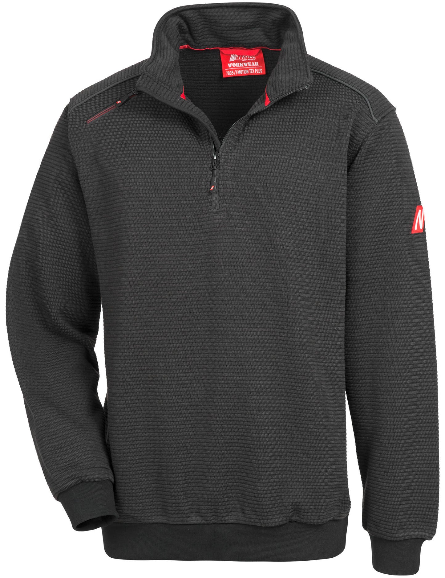 Nitras safety pullover motion tex plus pullover gr. m black nitras motion tex plus