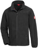 Nitras Safety Fleece Jacket Gr. L Black Nitras Motion Tex Plus