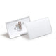Morsetto combinato per badge clickfold durevole 8211 pp 75x40mm 25 pezzi