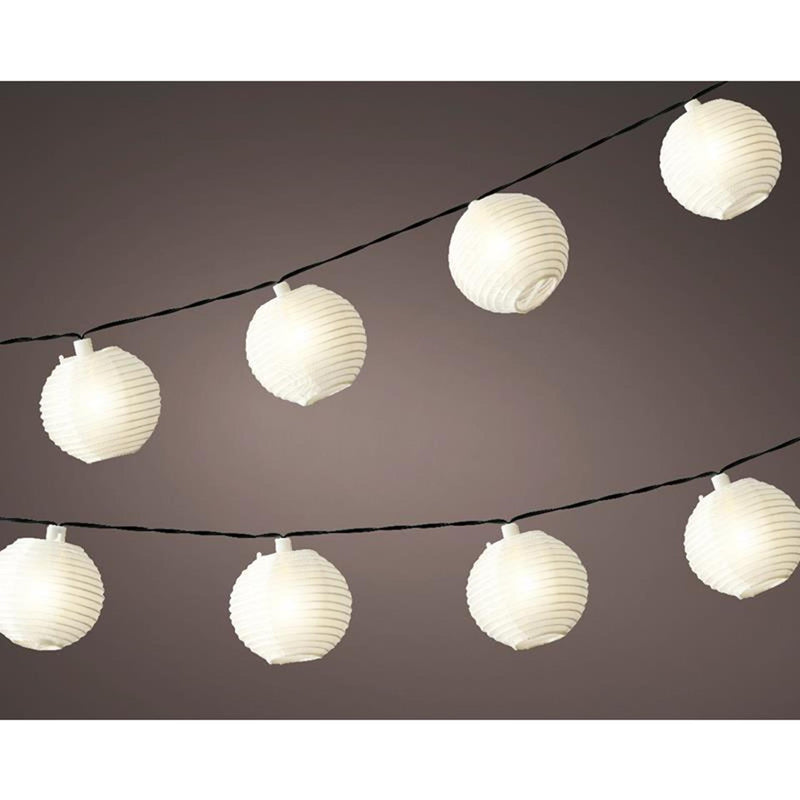 Lanterne solari Lumineo LED 10 lampade 450cm
