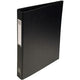 Raccoglitori ad anelli exacompta cartone pp 26x32 cm larghezza dorso 4 cm nero meccanismo a D a 4 anelli
