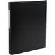 Raccoglitori ad anelli exacompta cartone pp 26x32 cm larghezza dorso 4 cm nero meccanismo a D a 2 anelli