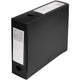 Cartella portadocumenti exacompta pp 32x24cm RB 80mm nero anello con presa a pulsante portauova