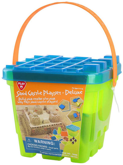 Play Beachset Castle con accessori, 21dlg.