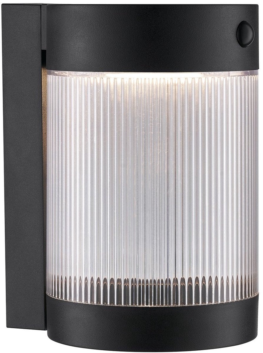 Nordlux coupar - wandlamp - solar - led module - zwart