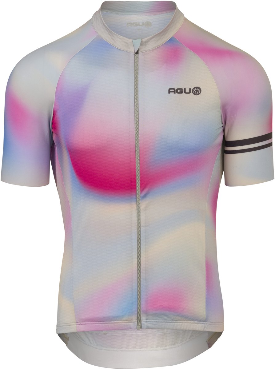 Camiseta ciclista Agu gradiente remolino rendimiento hombre