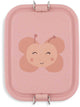 Trixie | portapane piccolo - mrs. farfalla - portapranzo rsv per bambini - portapranzo facile da aprire - rosa - farfalla