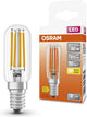Lámpara LED Osram - lámpara para frigorífico - E14 - 4,2W - 470 lúmenes - blanco cálido - filamento transparente