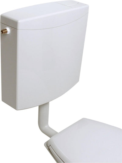Plieger weser laaghangend reservoir - dualflush - wit - stortbak