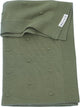 Coperta per culla Meyco Baby Mini Nodi - verde foresta - 75x100 cm - 1.0 tog