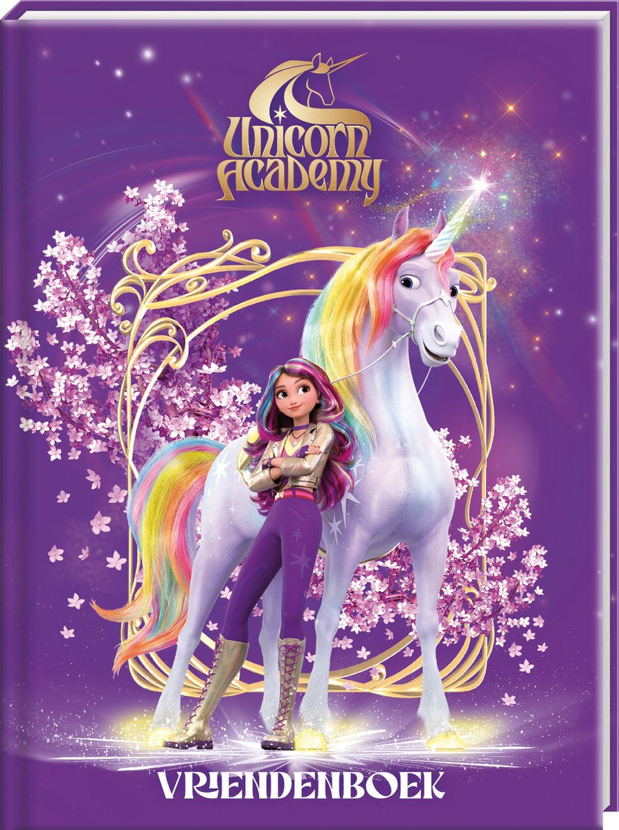 Interstat unicorn academy vriendenboekje