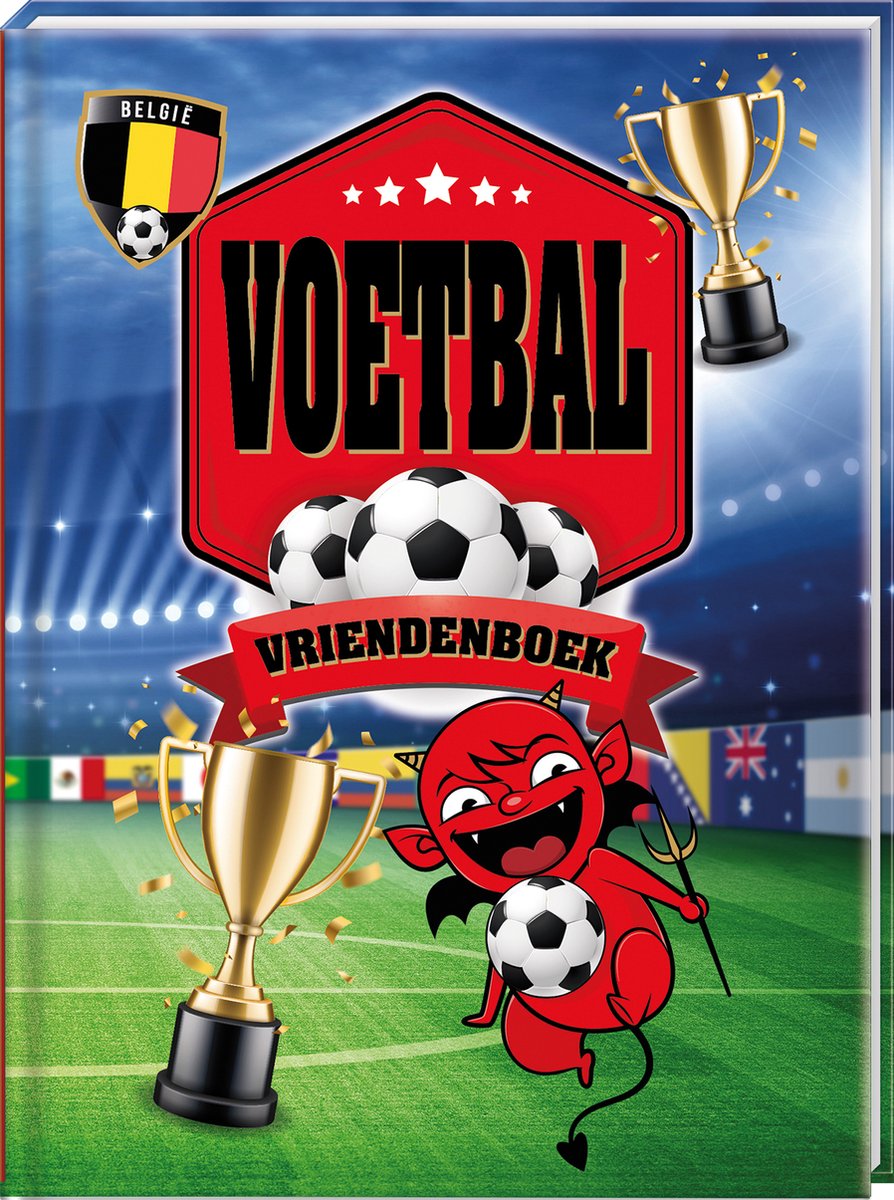 Interstat voetbal vriendenboekje belgië