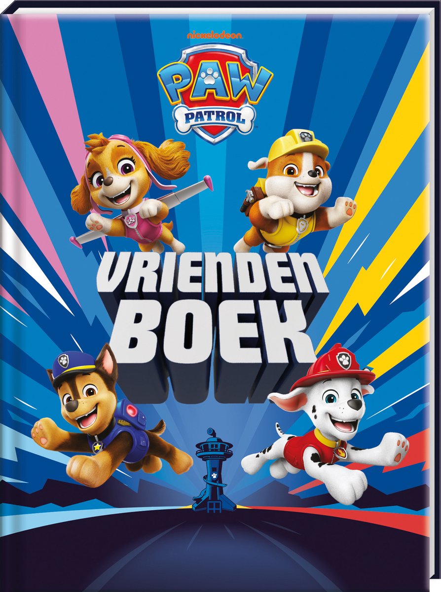 Interstat paw patrol vriendenboekje