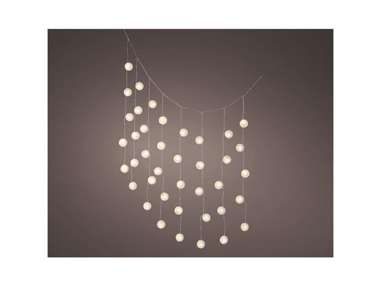 Lumineo LED ombrellone per feste da esterno l120 cm