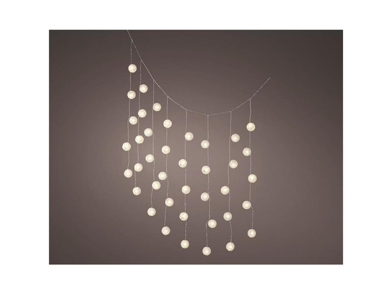 Lumineo LED ombrellone per feste da esterno l120 cm