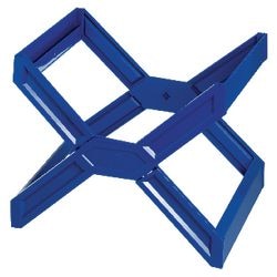 Durable sistema de archivo colgante llevar poliestireno azul 36 x 32 x 27 cm