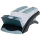 Scrivania Telindex resistente Vegas nero grigio