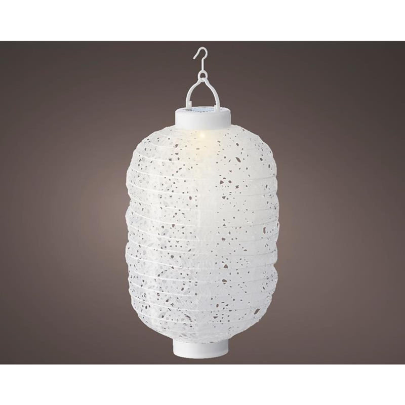 Lanterna solare Lumineo LED ø20-h30cm bianca