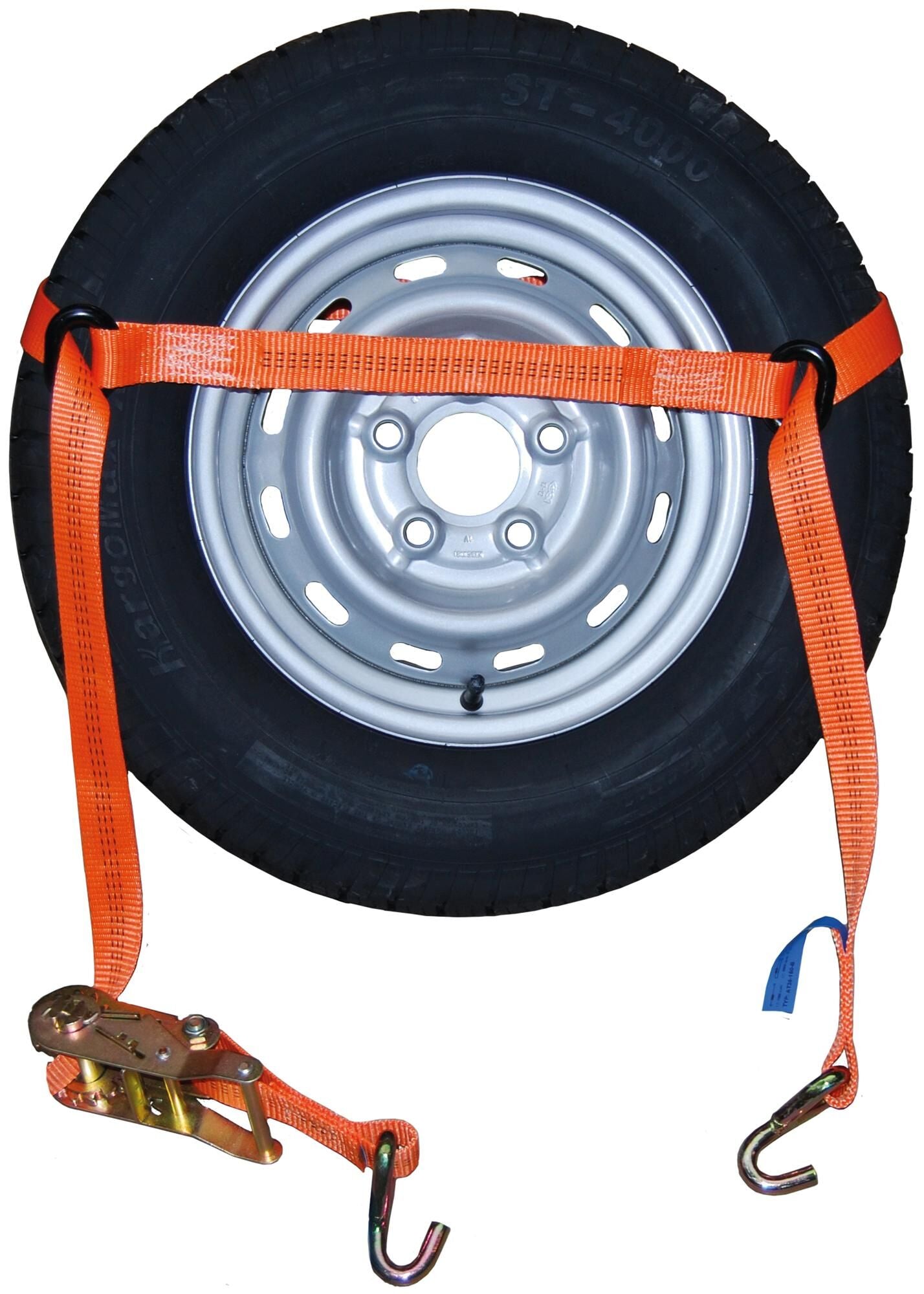 Bünte wielspanband delta wheel lashing strap 3000m 3-piece ratchets
