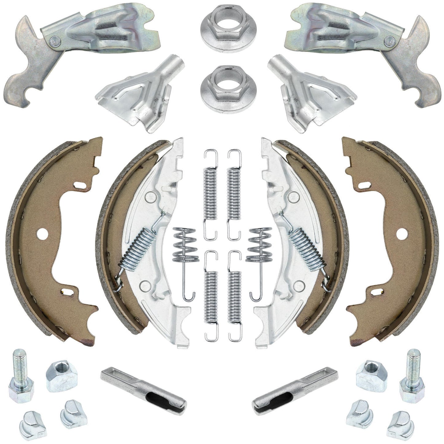 Nb parts juego zapatas de freno xl juego de zapatas de freno 160x35 mm nb-parts