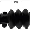 Nb parti soffietto pieghevole 55 62 mm nb parti