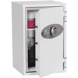 Cassaforte ignifuga di2502 90x52x52cm 67x38x33cm 129kg 84+6 litri grigio chiaro