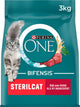 Purina one sterilcat - kattenvoer droogvoer - rund tarwe - 3 kg