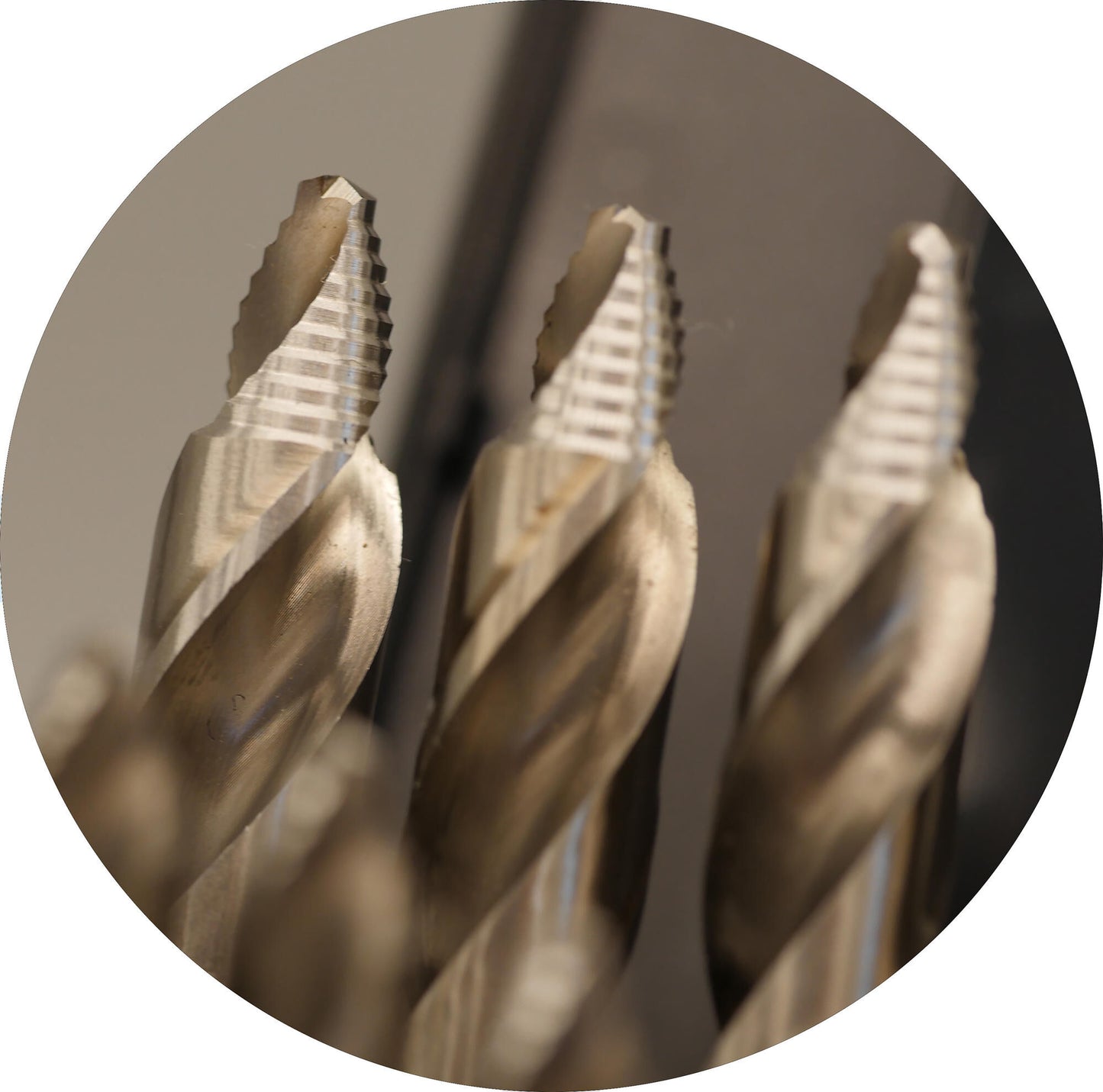 Set di perforazione a torsione pro-step, 1,0-10 mm, 19 pezzi.