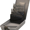 Set di perforazione a torsione pro-step, 1,0-10 mm, 19 pezzi.