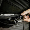 Caso de gafas de seguridad nitras textiles negros