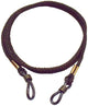 Nitras safety brilkoord eyeglass cord black textile 65cm