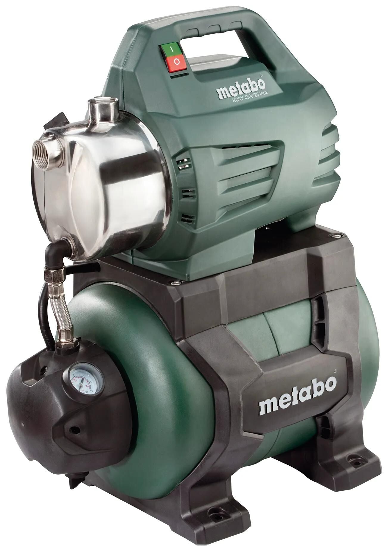 Metabo huishoudwatersysteem hww 4500 25 inox domestic waterworks hww4500 25 inox